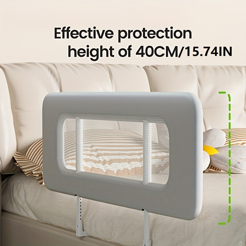 MAYAPHILOS Baby Bed Rail Guard, Foldable Portable Safety Barrier for Home and Travel Use, Fits in most Bed Types