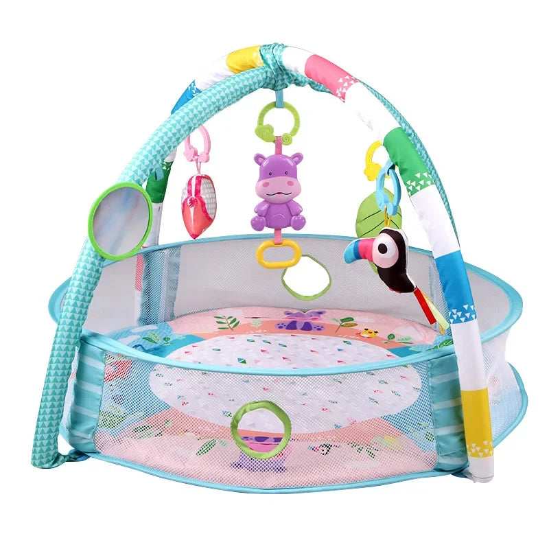 Baby Pedal Piano Toy Baby Music Fitness Frame Newborn 0-1 Year Old Fitness Device Children's Educational Mat For Babies Baby Gym