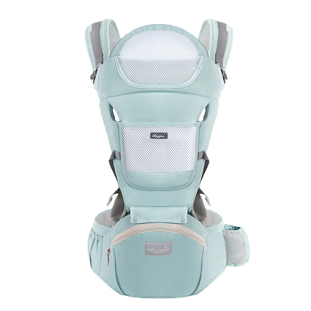 Cotton Baby Carrier Ergonomic Infant Waist Stool Newborn To Toddler