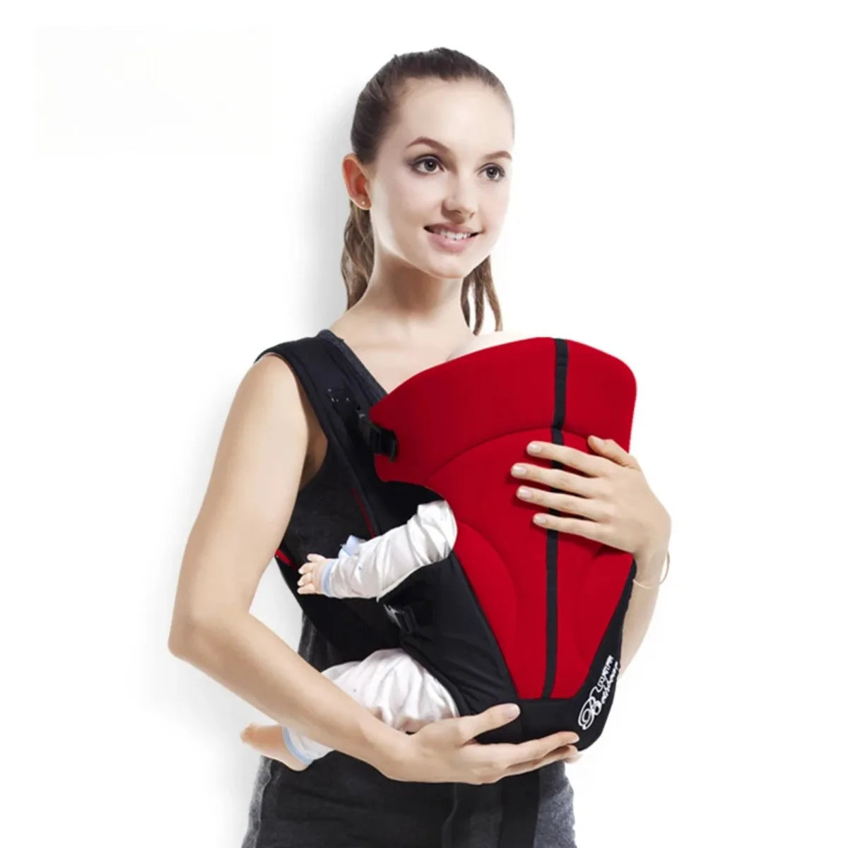 Wrap Front Carry 3 in 1  Kangaroo Pouch Sling Hipseat Infant Carriers